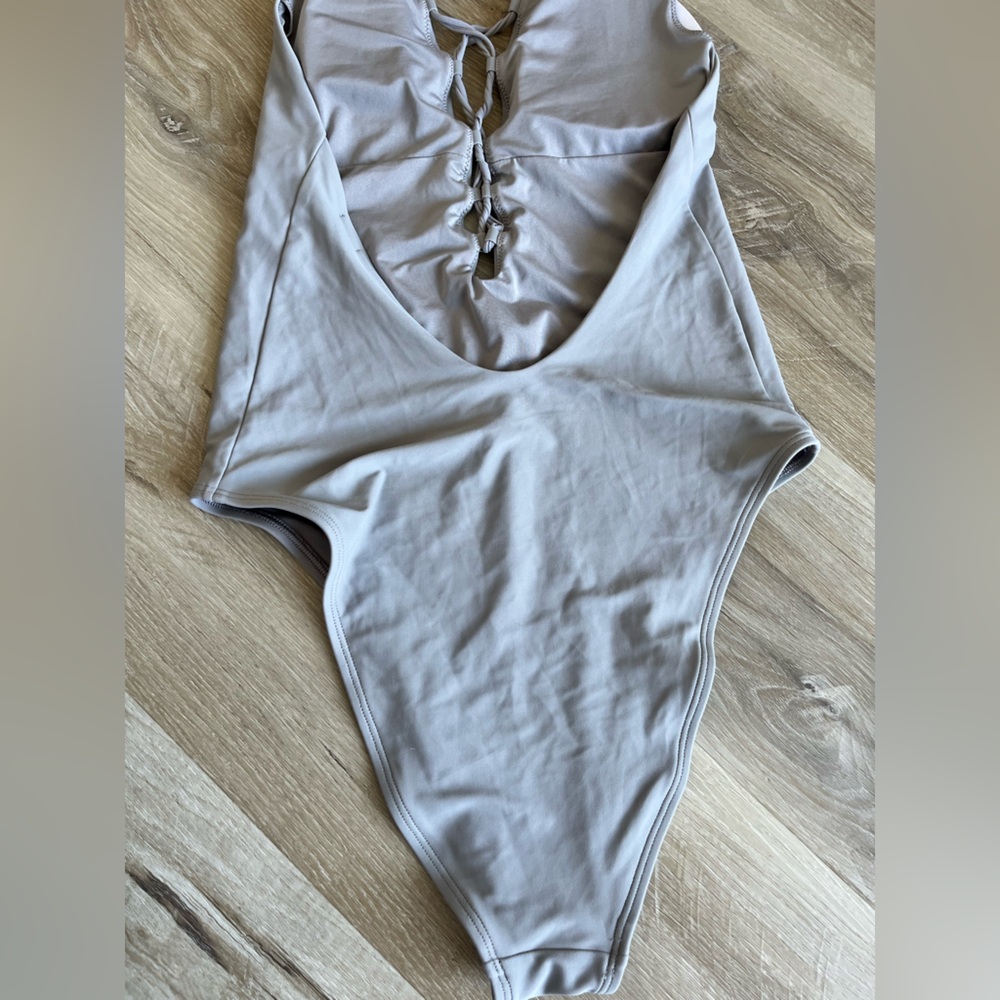 2 for $30 Aerie Grey Swimsuit - Picture 5 of 5